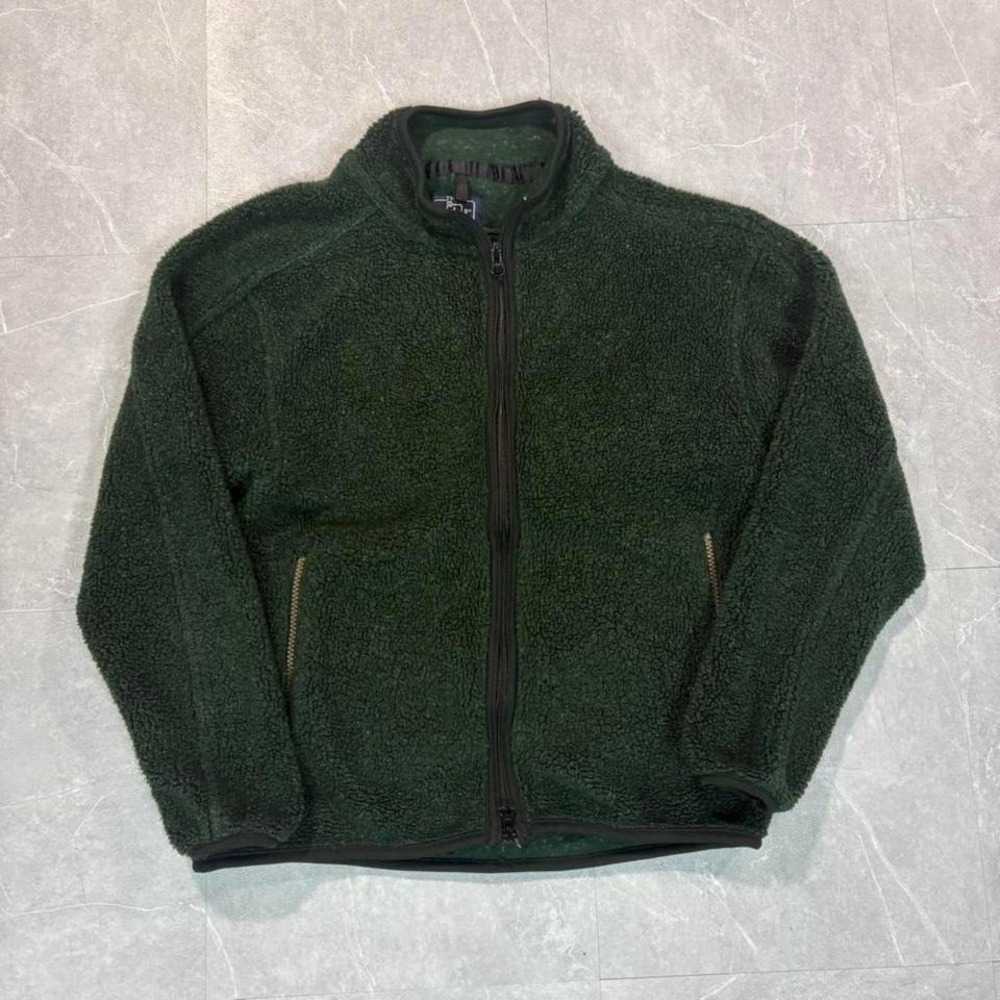 1990's Woolrich green fleece jacket Size S #outdoor #fleece